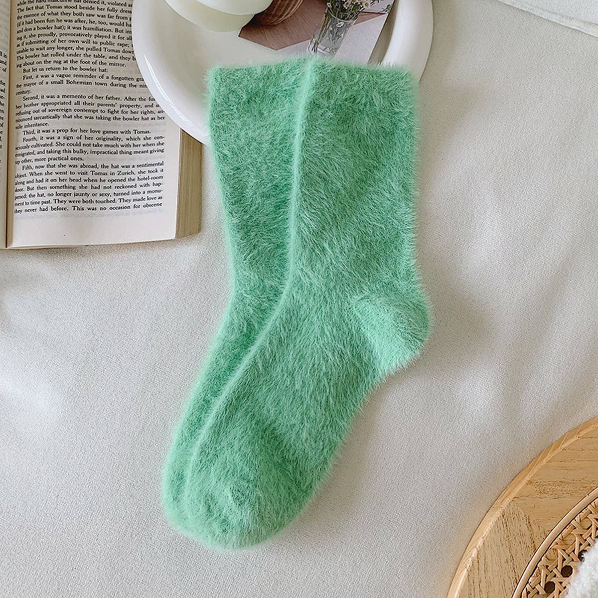 ACCITY - Wholesale Socks - Women's - Cozy Mink Fleece Warm Socks Women Winter Thick_CWMS0301910