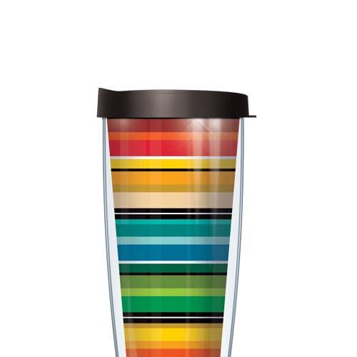 Colorful Stripes Tumbler for wholesale by FREEHEART