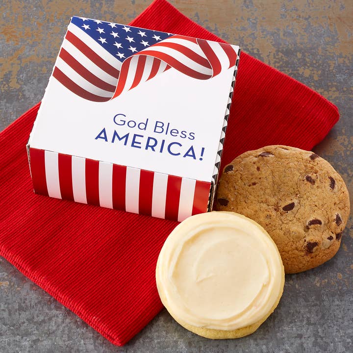 Dio benedica l'America! Duo Sampler - Biscotti assortiti per la vendita all'ingrosso da parte di C. Krueger's