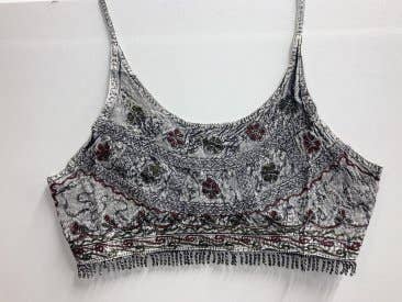 Magic Touch Corp - Wholesale Blouse - Women's - Acid wash tie top0