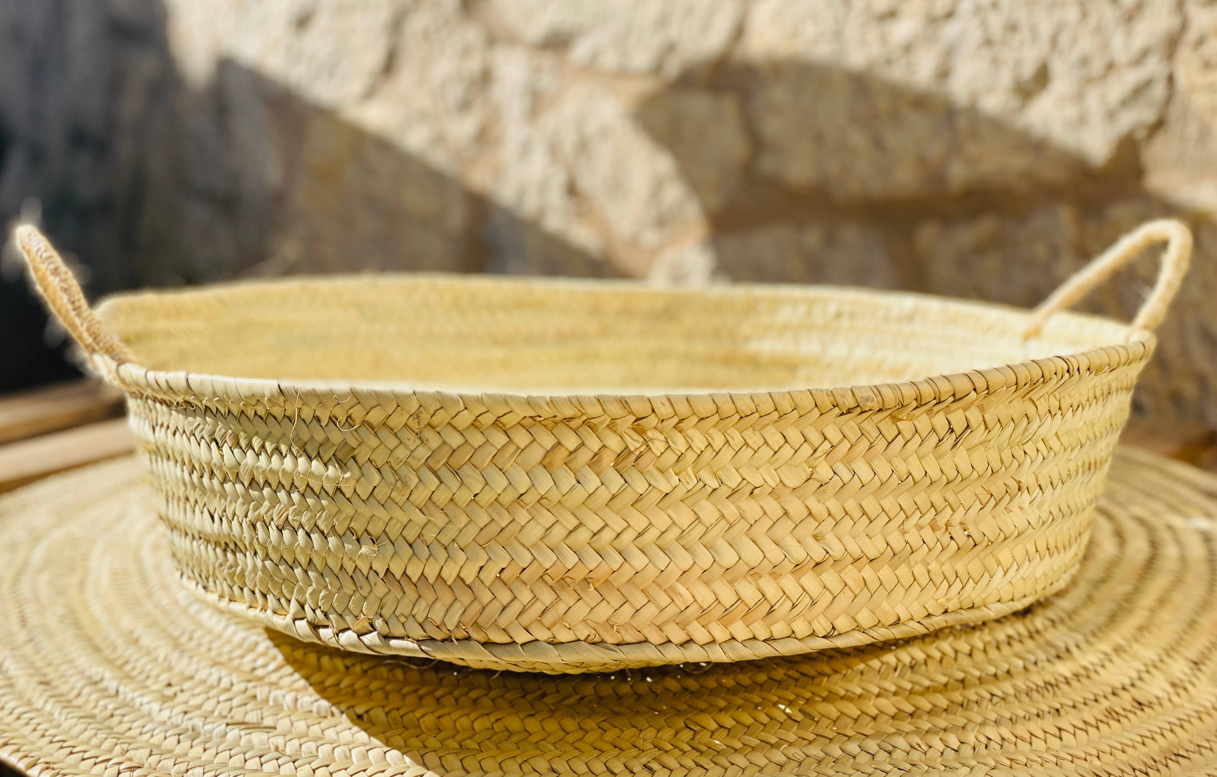 Maya Mallorca - Wholesale Decorative Tray - PALMA TRAY PITA HANDLE9