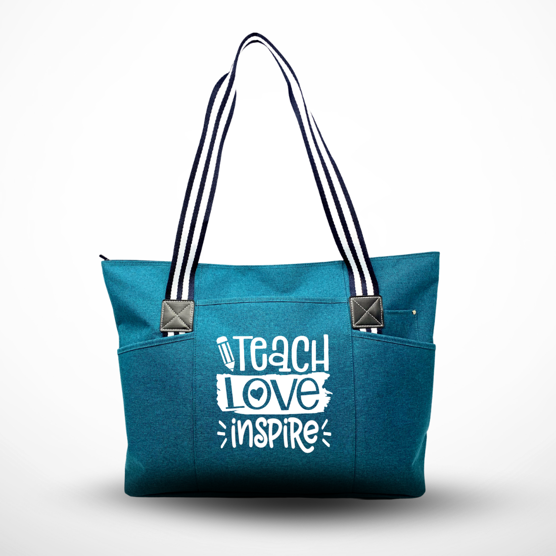 Brooke & Jess Designs – Sacola - Mulher por atacado – Saco de Compras para Professores - Vários estilos, tamanhos e cores7