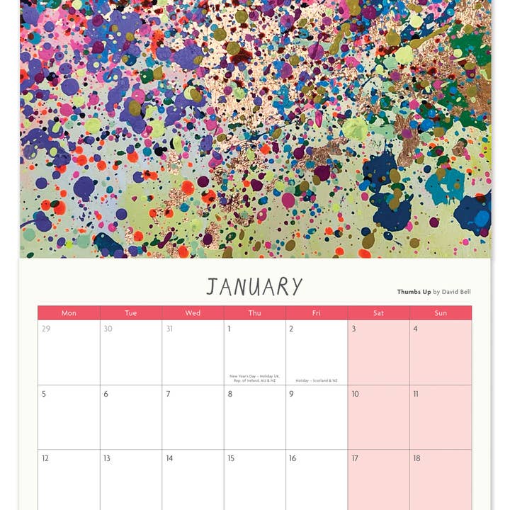 Portico Designs - Wholesale Calendar - Arthouse Unlimited Square 2026 Calendar1