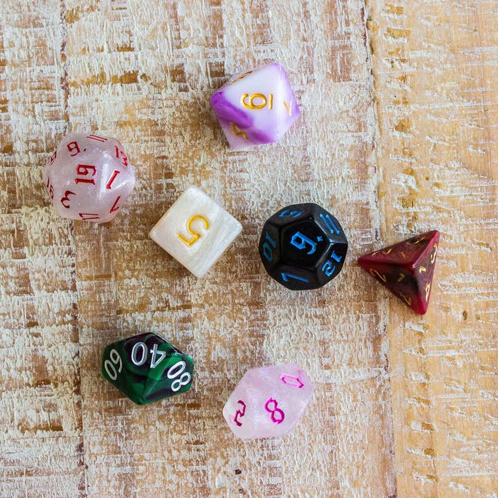 Mystery Dice Goblin – Engroshandel Terninger – Mystery bag med blandede terningsæt3