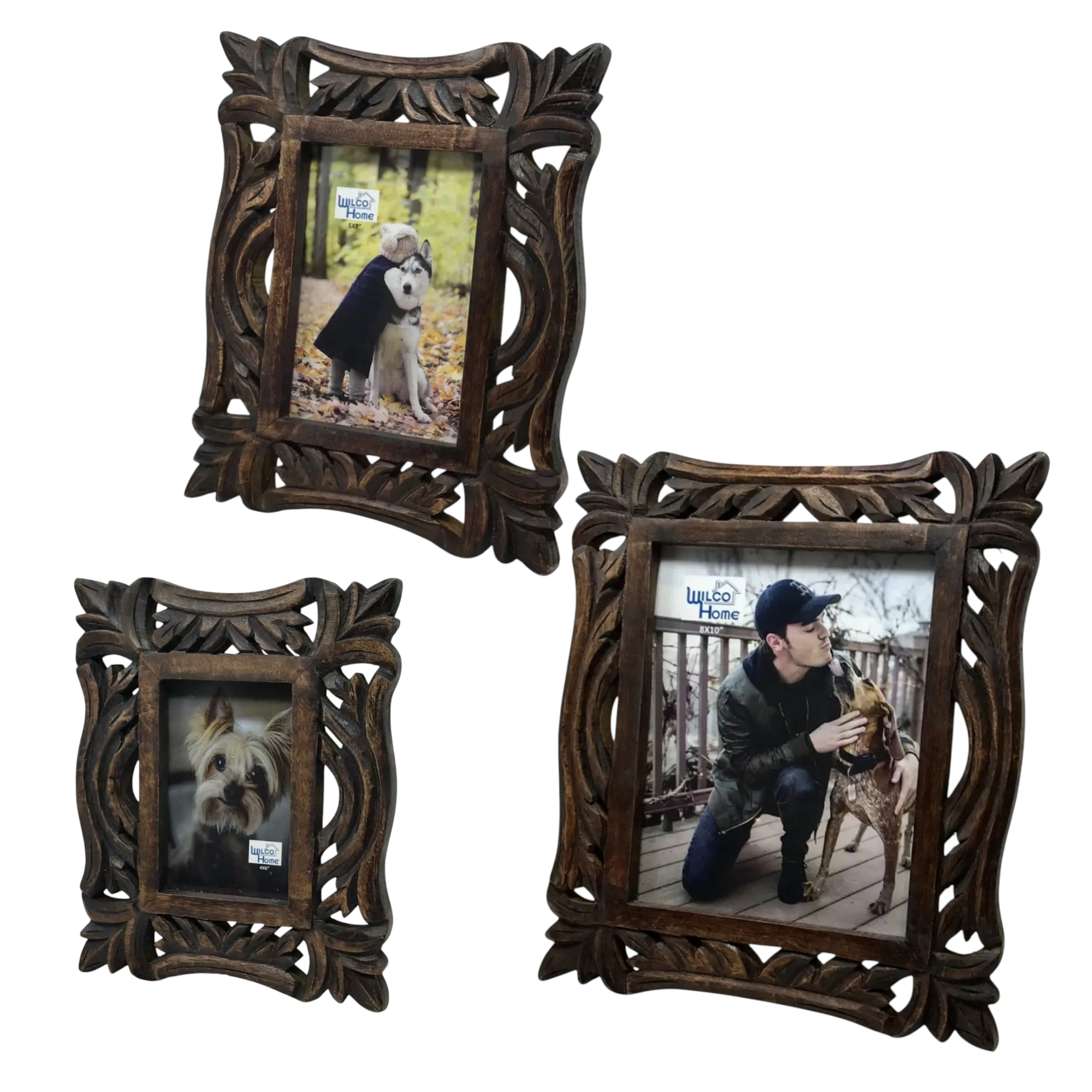 Wilco Home - Vente Cadres photos - Cadre photo en forme de chevalet sculpté à la main de Séville5