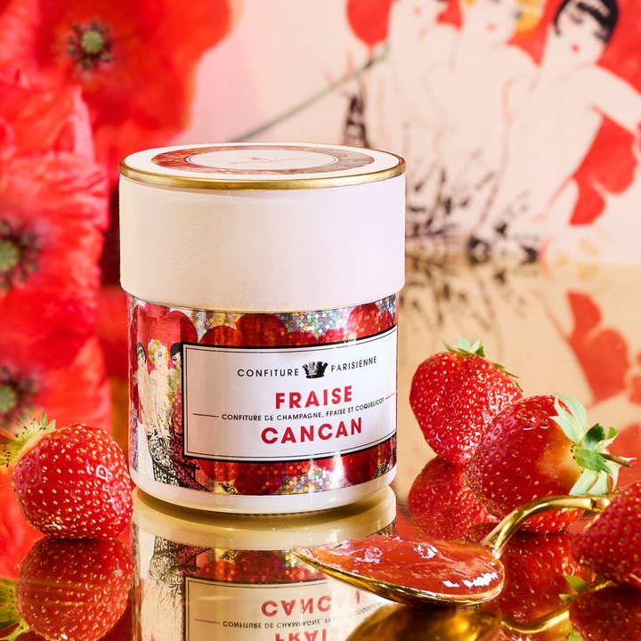 Confiture Parisienne - Wholesale Jam/Jelly - Fraise Cancan x Moulin Rouge - Jam - 250g3