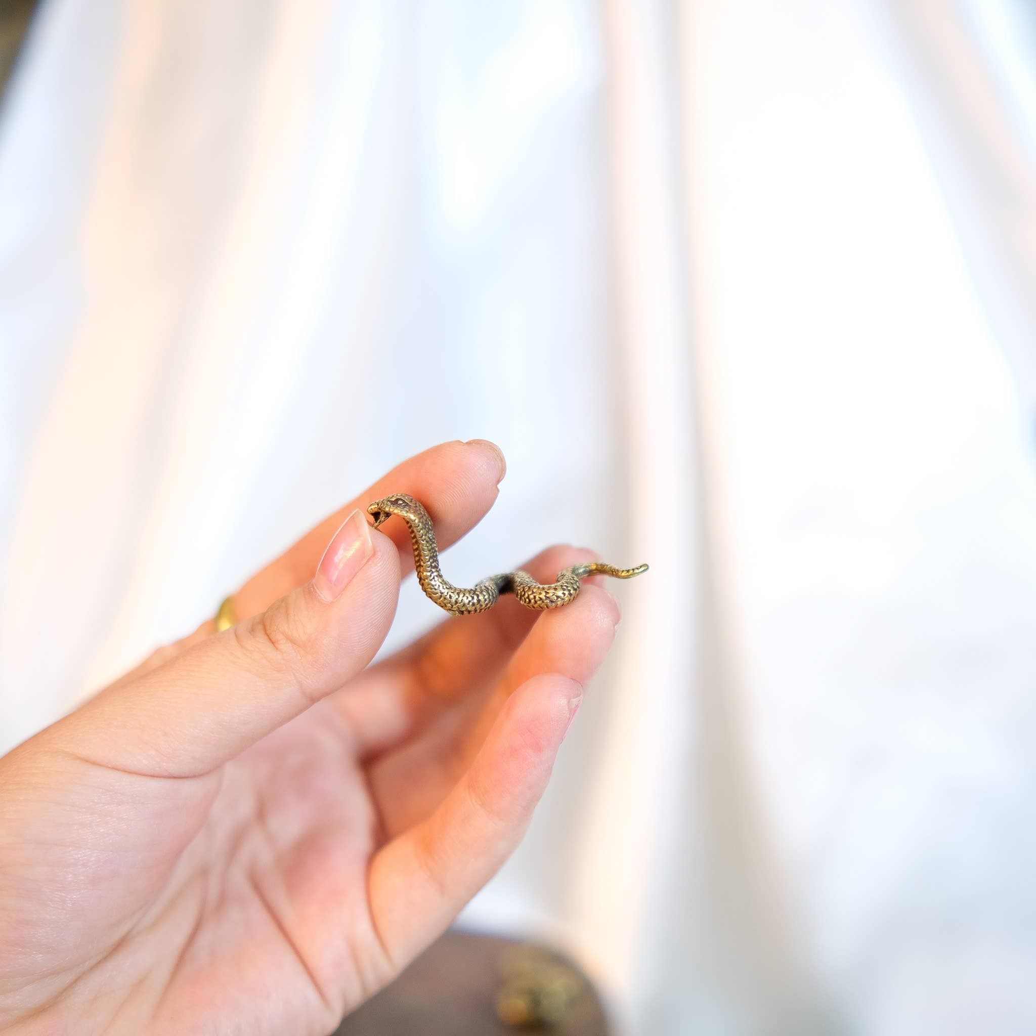 Karma Nepal Crafts – Engroshandel Pyntefigur – Håndlavet Mini Dyre Messing Statue16