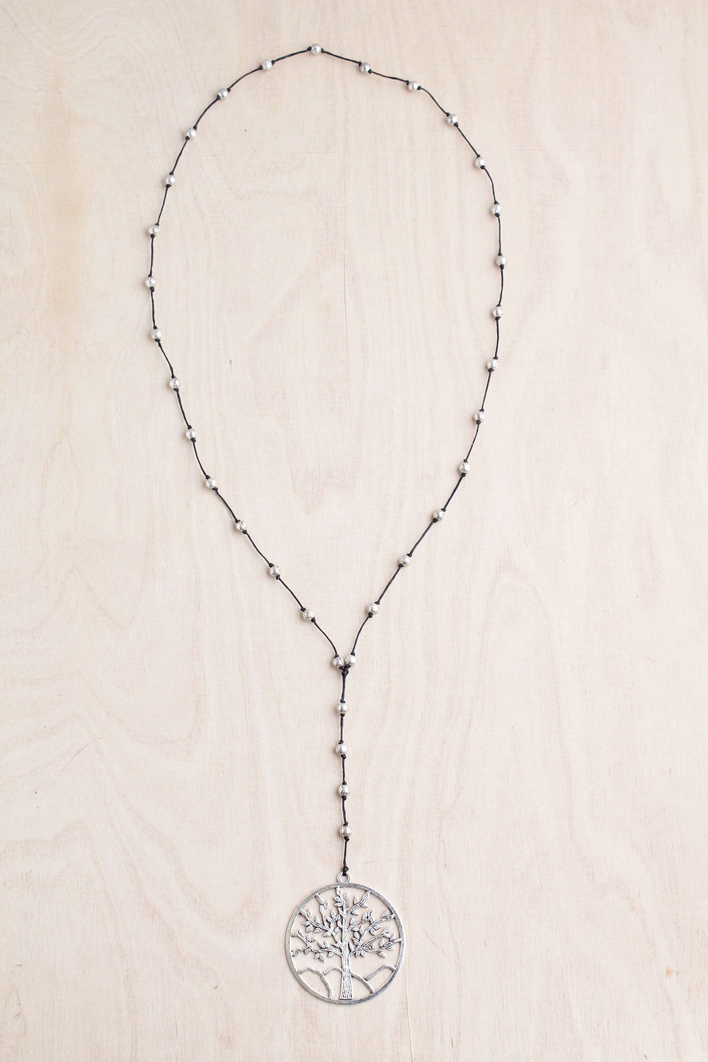 Bali Queen - Wholesale Pendant/Charm Necklace - Circle Tree of Life Alloy Necklace3