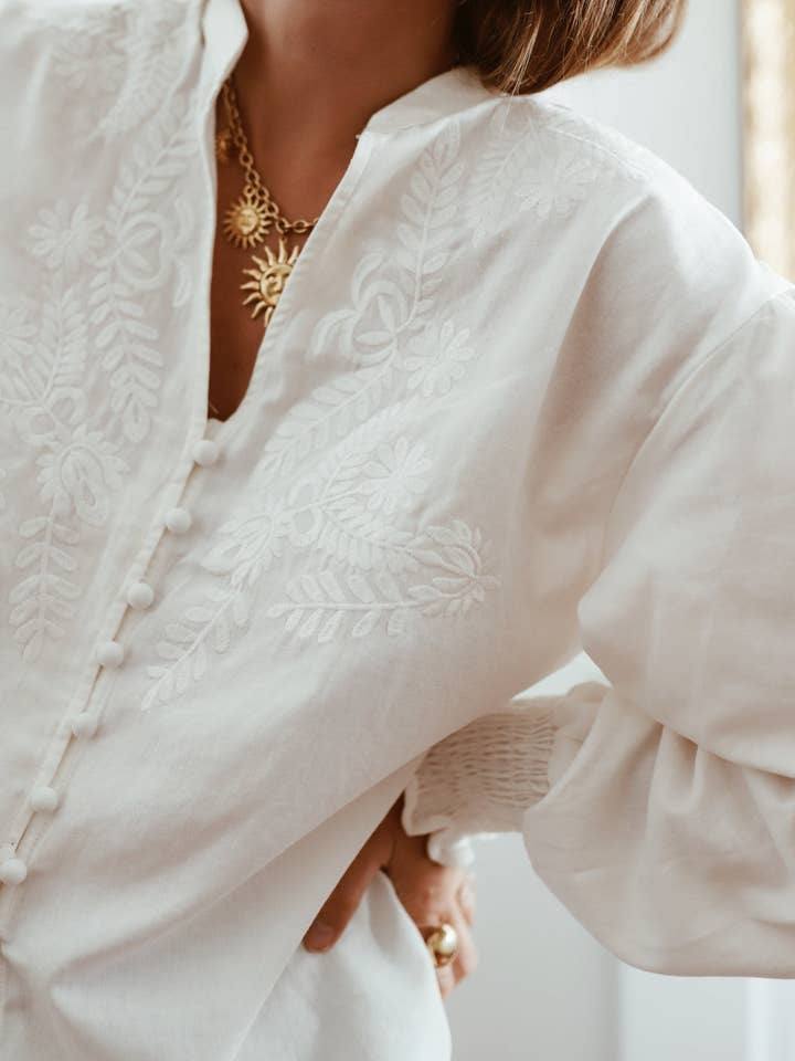 Maison Sajes - Wholesale Button Down Shirt - Women's - Alba blouse