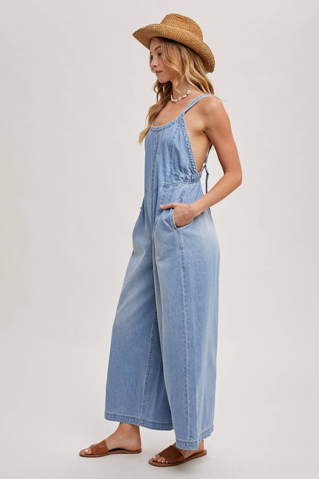 Bluivy – Engroshandel Overalls - Dame – DENIM OVERALL BUKSEDRAGT4