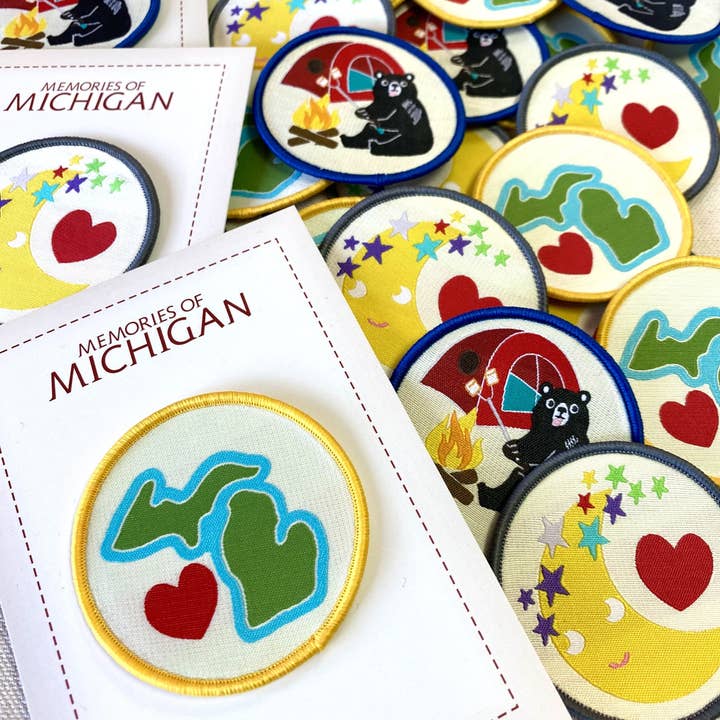 Michigan Mittens - Wholesale Patch - Michigan Embroidery Patch Collection
