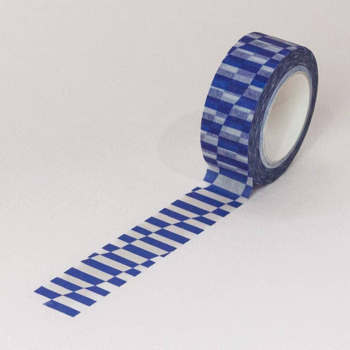 Lean Ennui 15mm • Lutande schackbräda Washi Tape för wholesale av My Darlin'