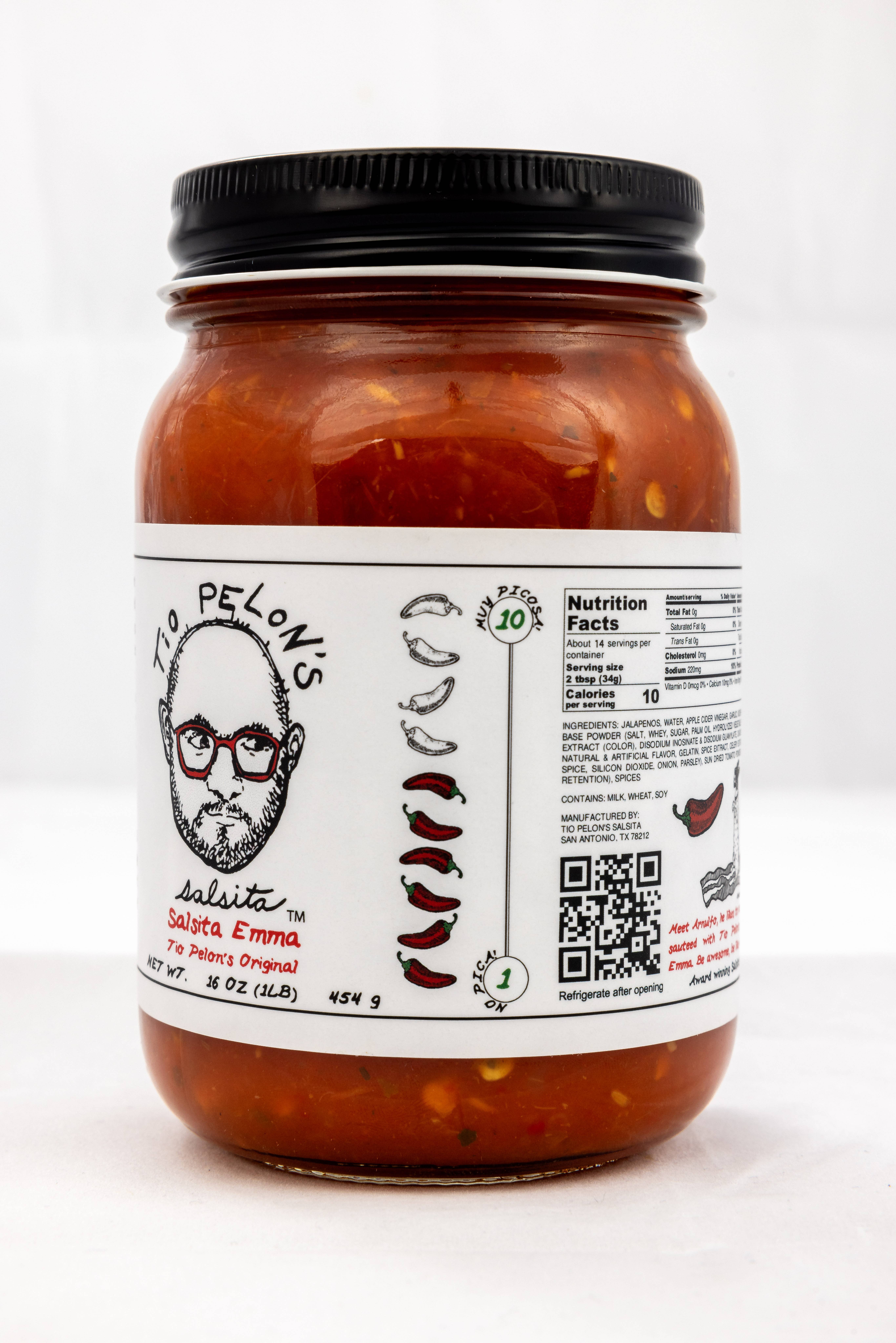 Tio Pelon's Salsita - Wholesale Salsa - Salsita Emma1