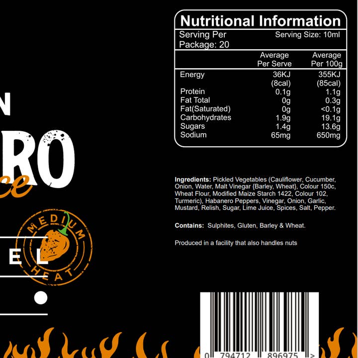 Pepper By Pinard - Wholesale Hot Sauce - Caribbean Habanero Hot Sauce