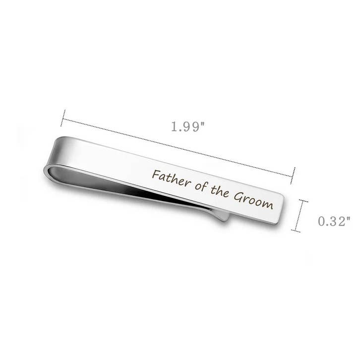 Anavia - Wholesale Gag Gift/Novelty Gift - Custom Tie Clip - Groomsmen Gifts - Wedding Favors