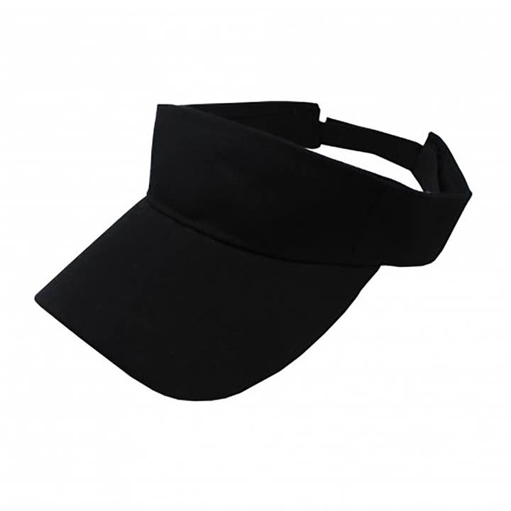 Bandanas Wholesale - Wholesale Visor - Unisex - 12 Pack Sun Visor Cap Hat - One Size Caps