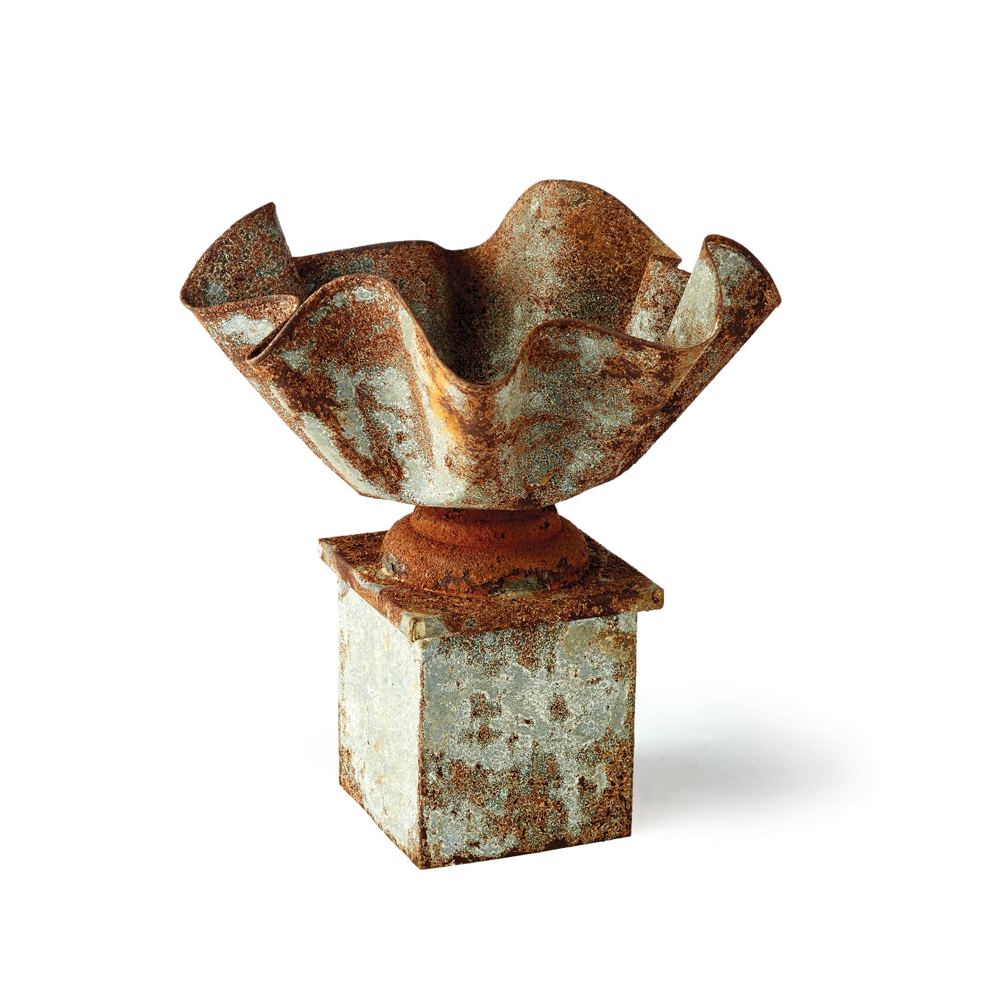 Napa Home & Garden - Wholesale Plant Pot - Galvanized Handkerchief Planter1