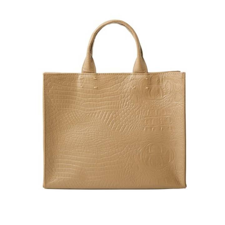 The Adele Tote · Taupe para venta al por mayor de Sarah Stewart