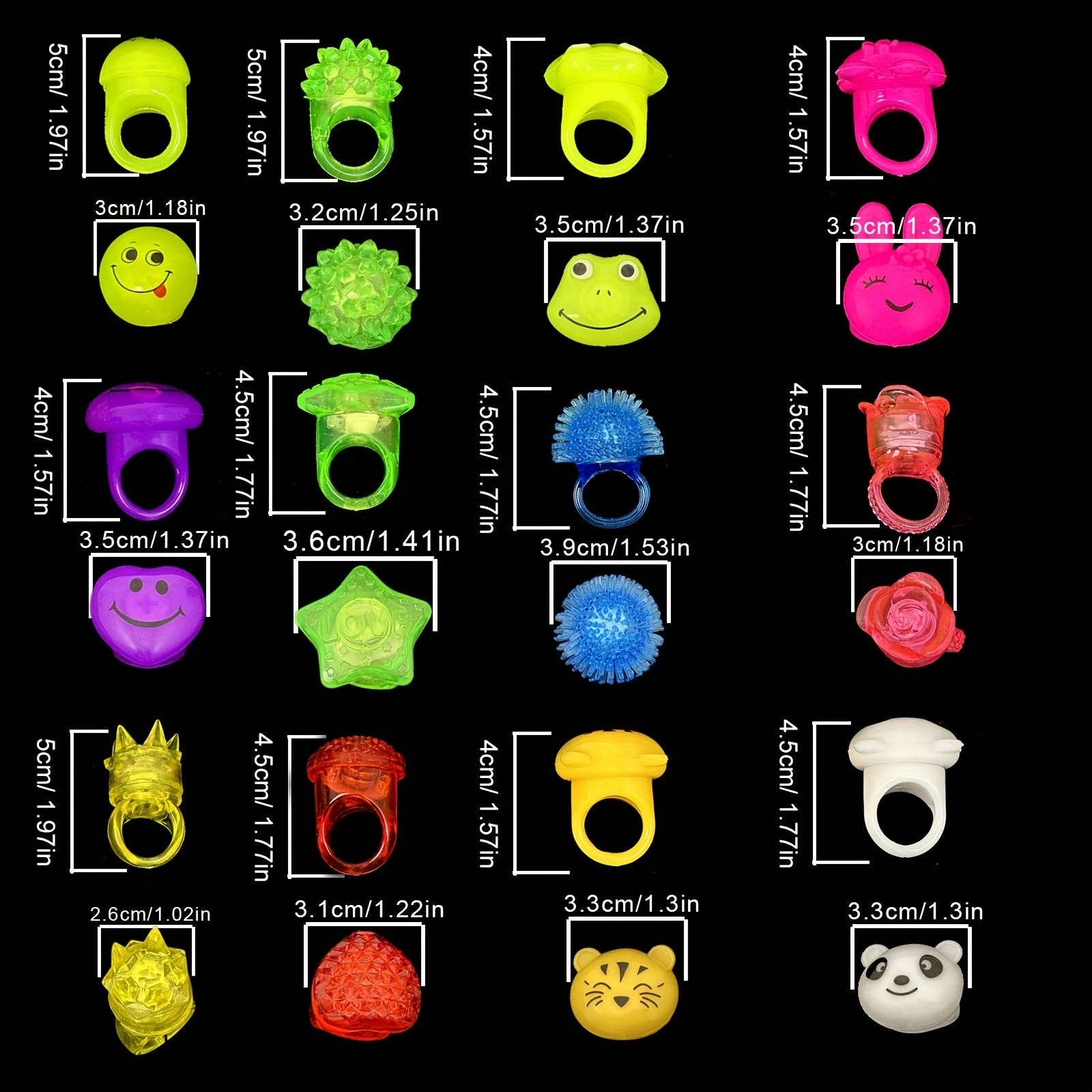 Toyarina – Großhandel Leuchtspielzeug – Kind & Baby – LED-Leuchtringe, Neonfarben, Partygeschenke, Spielzeug für Kinder, in großen Mengen1