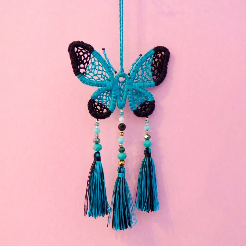 Rosamariposa - Venta al por mayor Atrapasueños - Mariposa - Cazador de sueños con mariposas6