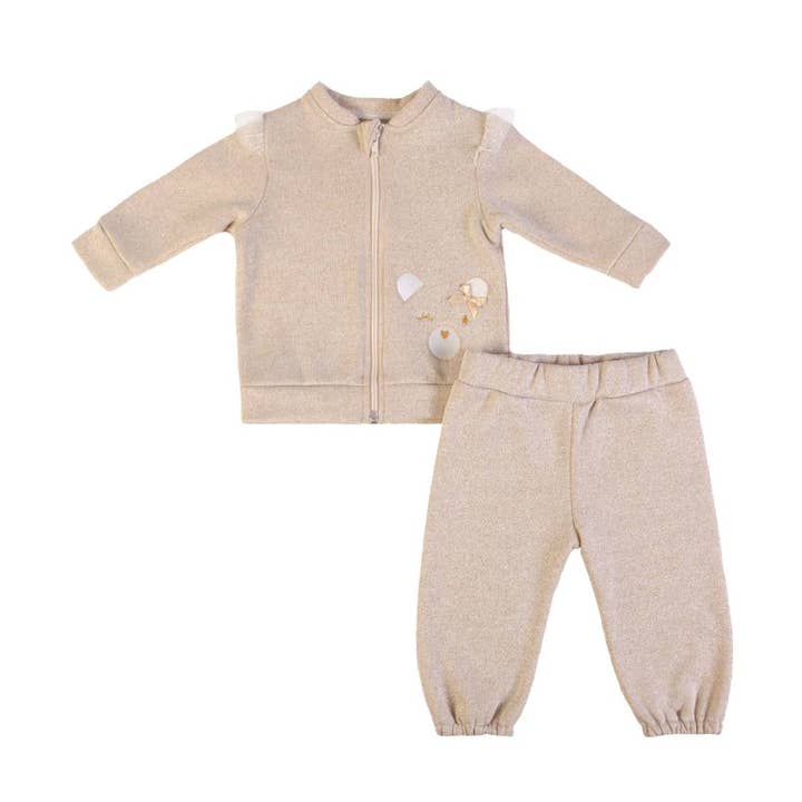 16633 - Joggingdragt (jakke + bukser) - AW 25-26 for engroshandel hos FS Baby