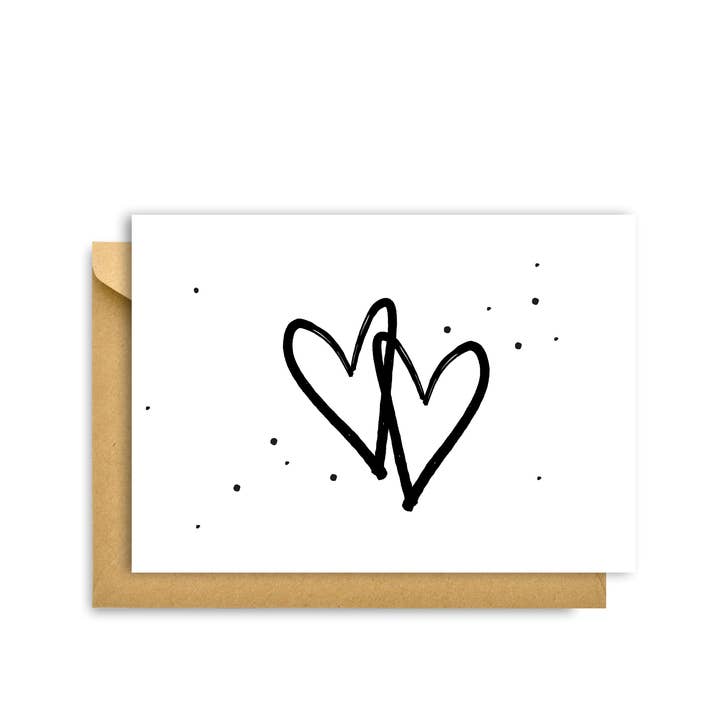 BIGLIETTO CUORI E INIZIALI per la vendita all'ingrosso da parte di My Hygge Shop