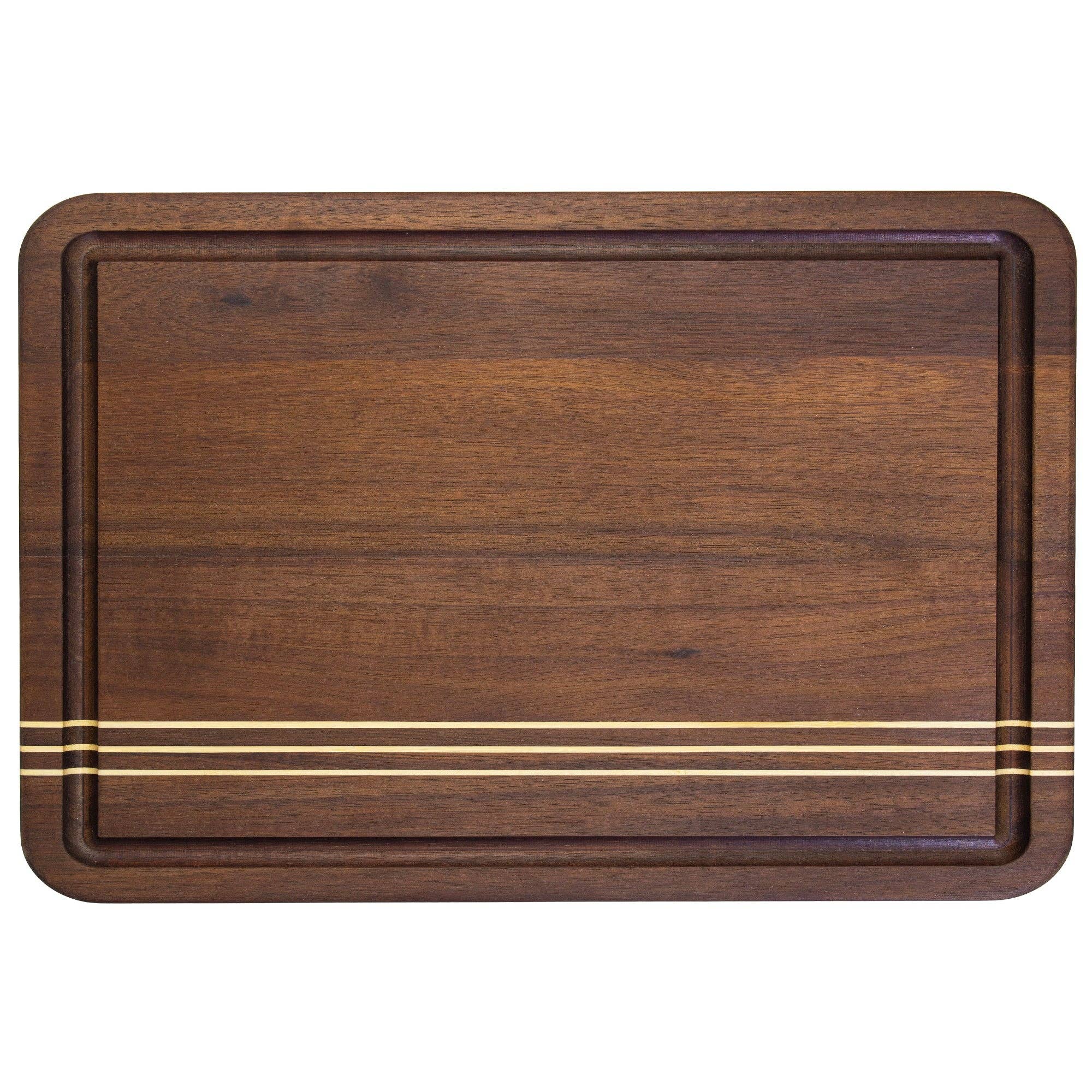Totally Bamboo - Wholesale Cutting Board - Rock & Branch® Acacia Wood Cutting Board with Juice Groove1