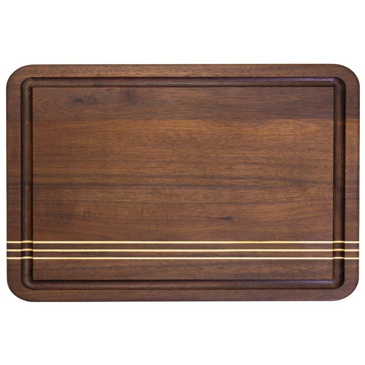 Totally Bamboo - Wholesale Cutting Board - Rock & Branch® Acacia Wood Cutting Board with Juice Groove1