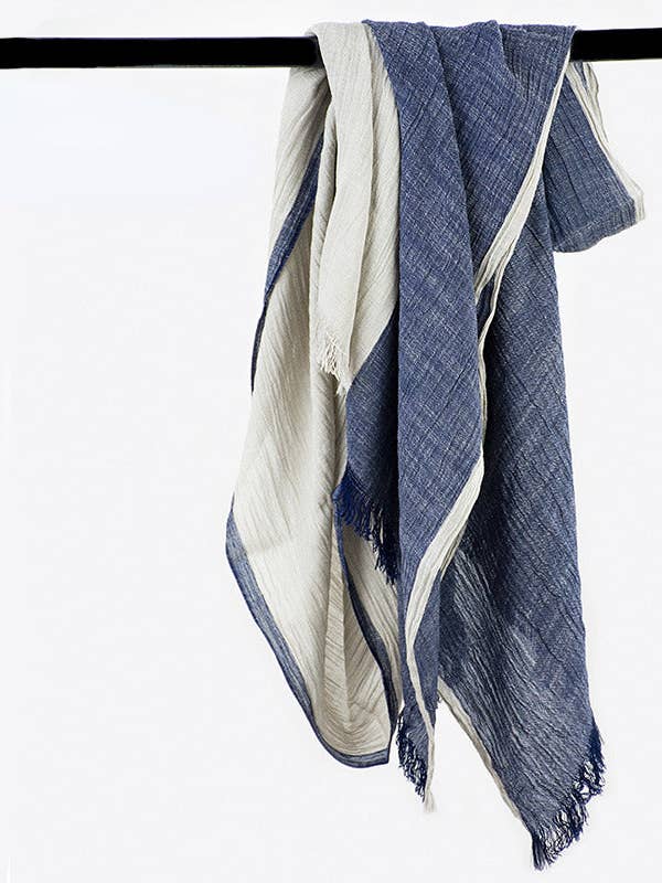 Scarvii - Vintage Contrast Stijl Lange Sjaal voor wholesale door Funkyrel® Atzbranding Limited