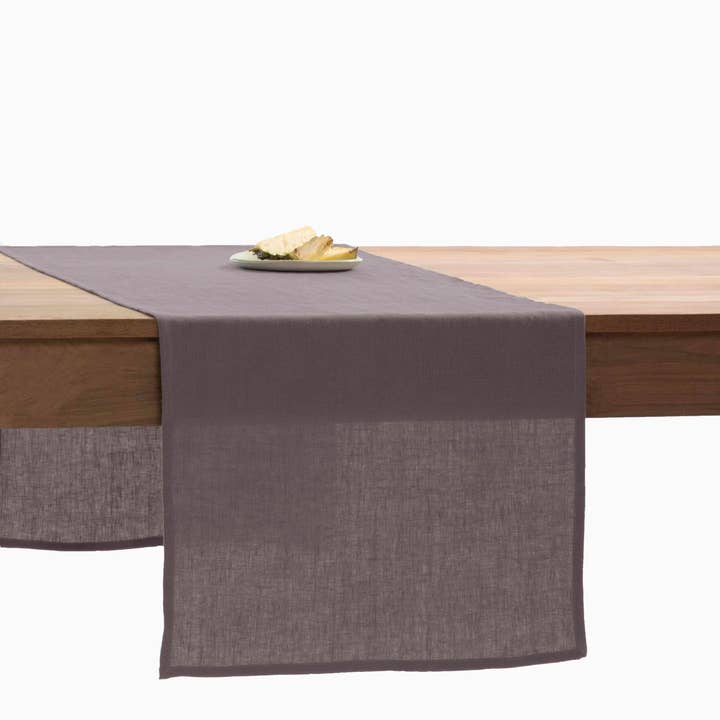 Live Linen - Wholesale Table Runner - Minimalist Linen Slumber Solid Table Runner – Everyday6