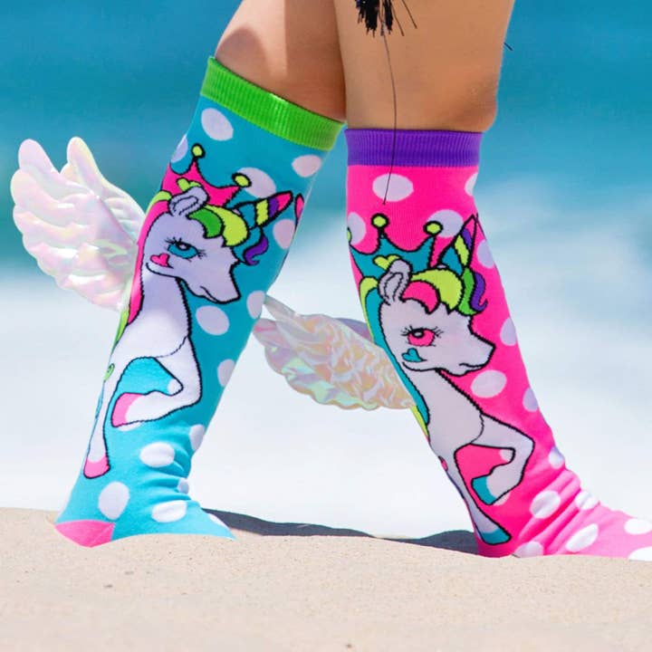 MADMIA - Wholesale Socks – Women's - FLYING UNICORN SOCKS1