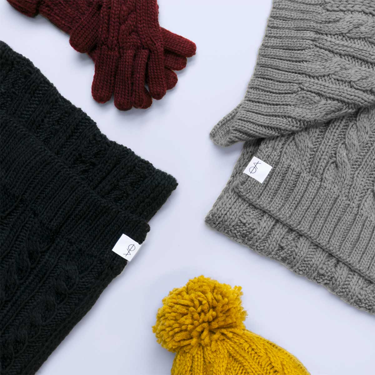 VO - Vente Bonnet – unisexe - Bonnet en laine sans laine moutarde5