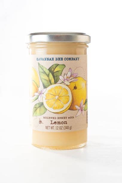 Savannah Bee Company - Wholesale Honey - Whipped w/Lemon - 12oz1