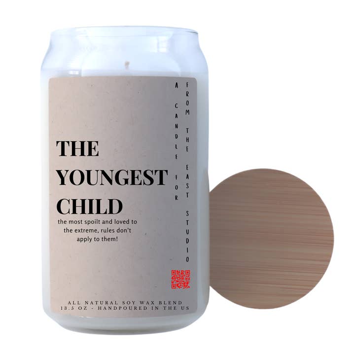 Gifting Candle - The Youngest Child Candle for wholesale by From The East Studio