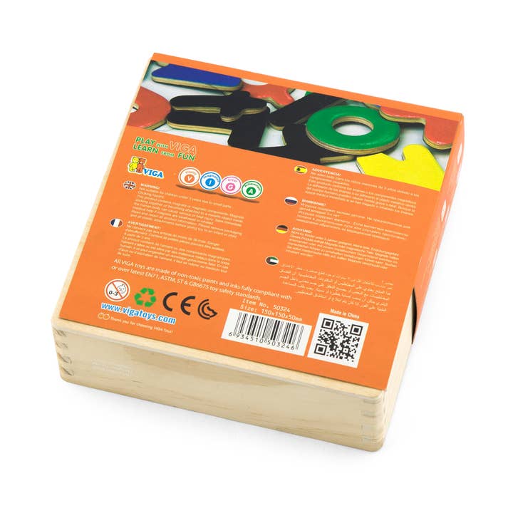 Trade Toys Limited - Wholesale Toy Set - Kids - Viga 52pc Magnetic Letters3