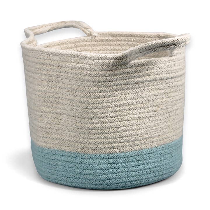 Kurv (23cm) - Shruti (blå) for engroshandel hos Half Moon Bay