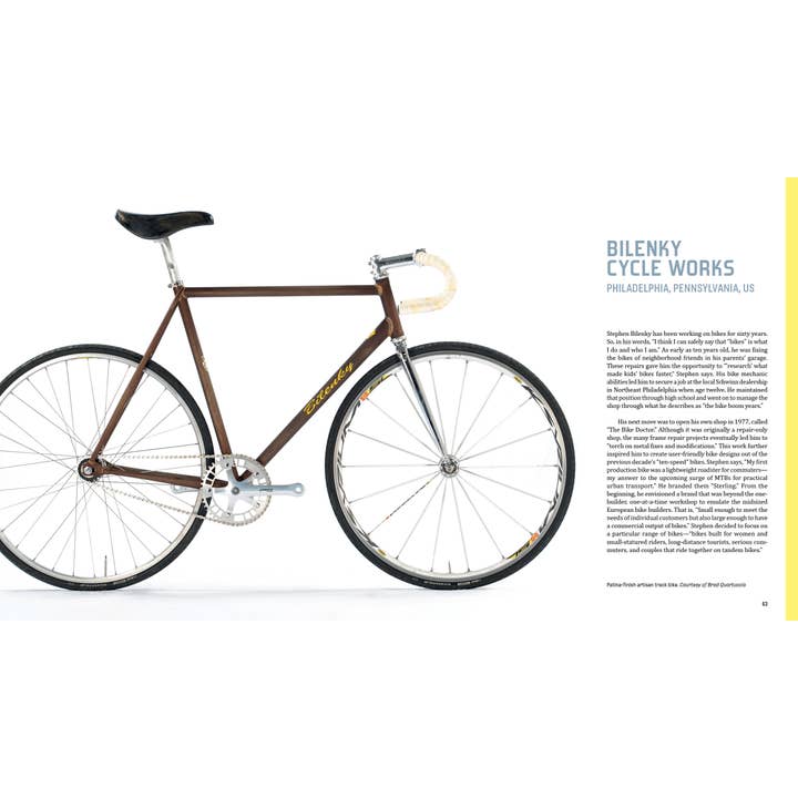 Schiffer Publishing - Wholesale Transportation - Handcrafted Bicycles: Builders, Frame Design, & Inspiration2