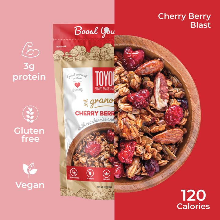 ToYou Snacks - Vente Granolas - POUDRE DE CERISES 340 G4