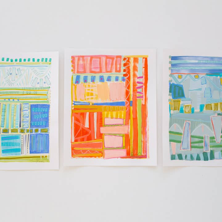 11 x14 Abstracts for wholesale by Lucy Reiser Fine Art