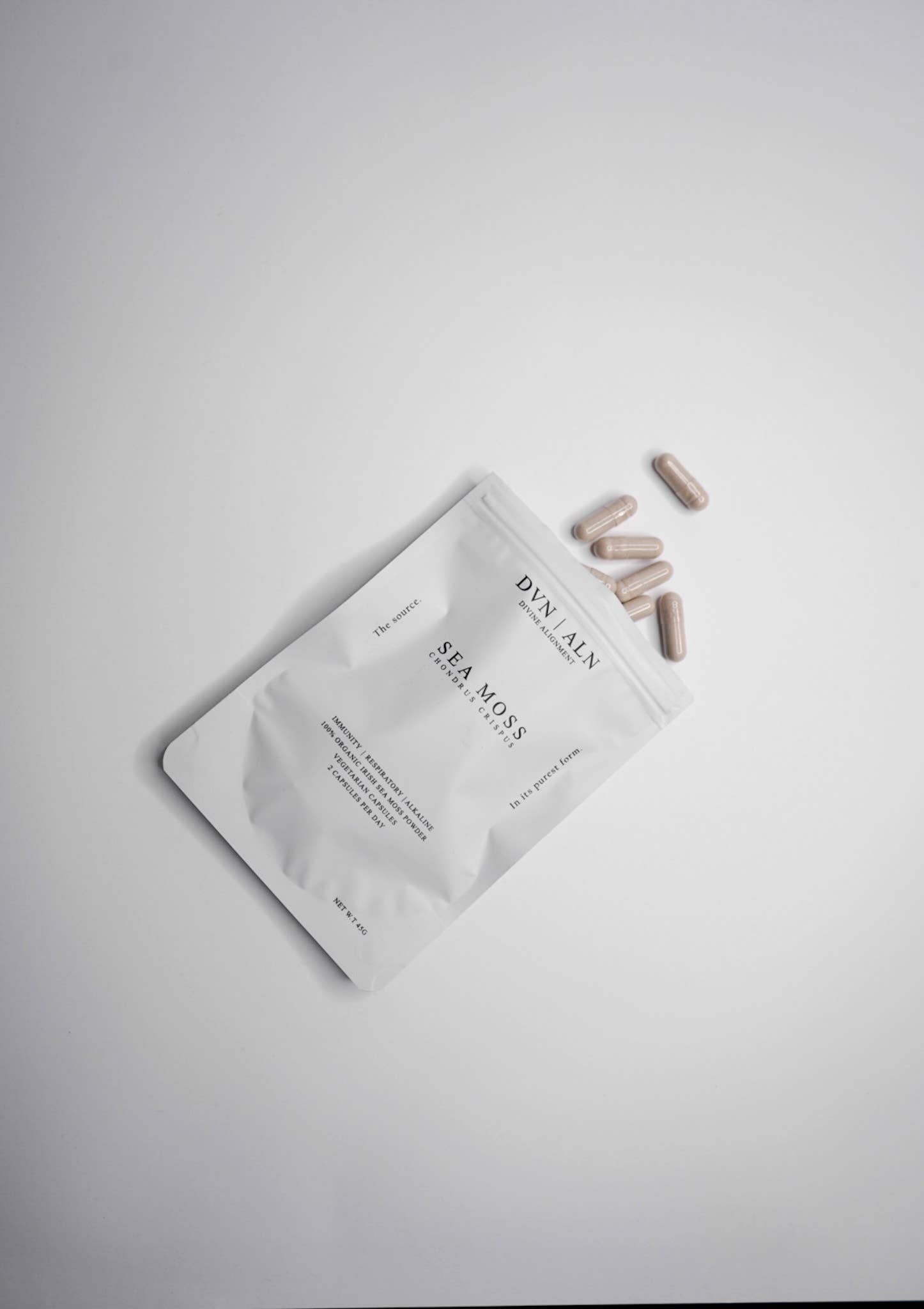 DVN ALN | Divine Alignment – Engroshandel Kosttilskud og vitaminer – ØKOLOGISKE HAVMOS KAPSLER | CHONDRUS CRISPUS14