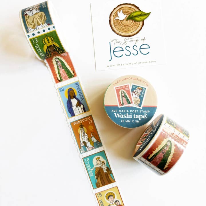The Stump of Jesse - Wholesale Washi tape - Ave Maria Post Washi Tape | Marian Apparitions2