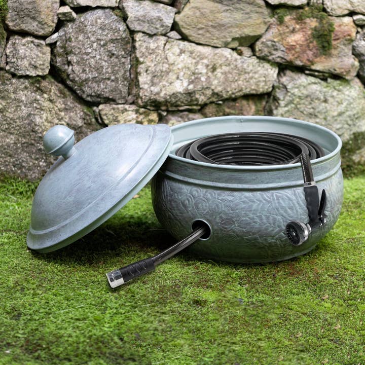 Good Directions - Wholesale Plant Pot - Key West Hose Pot with Lid