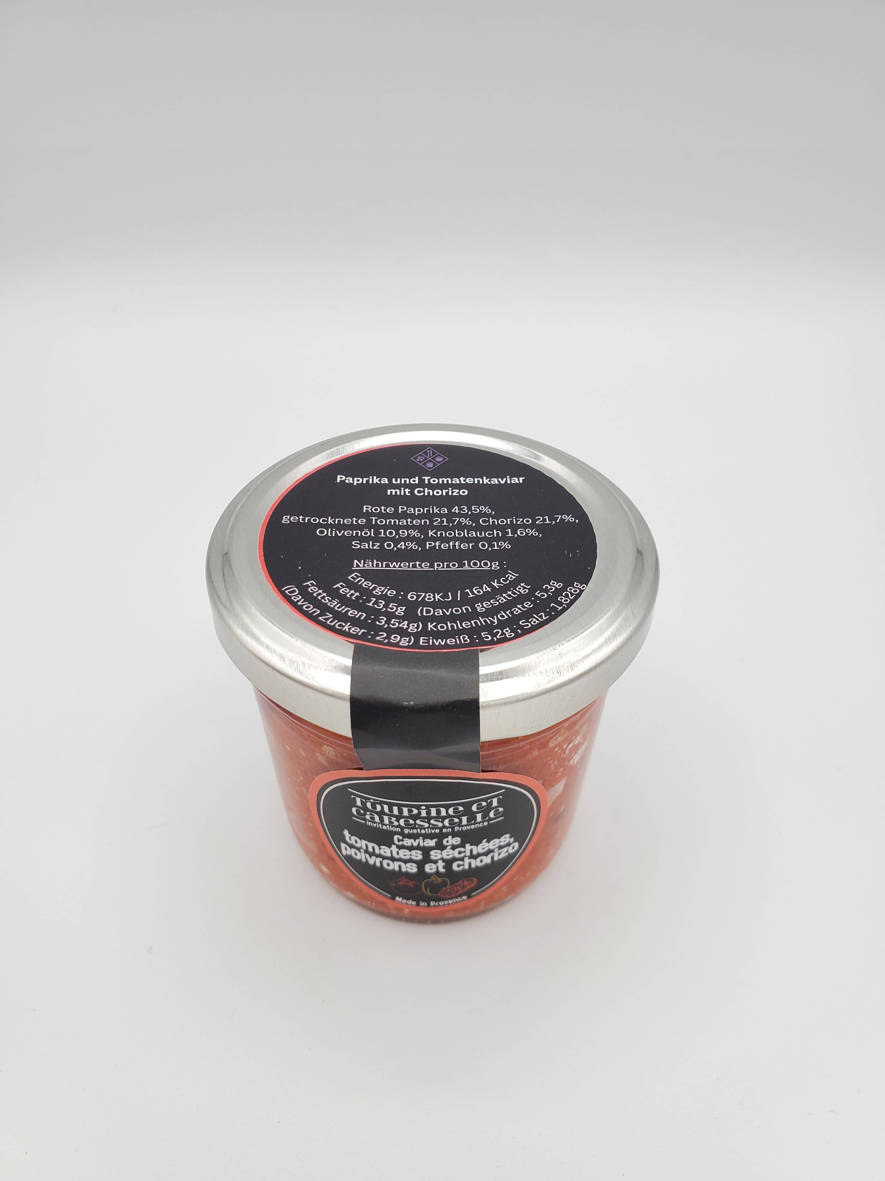 Toupine et Cabesselle - Wholesale Dried Spice Mix - Sun-dried tomato, bell pepper and chorizo caviar1