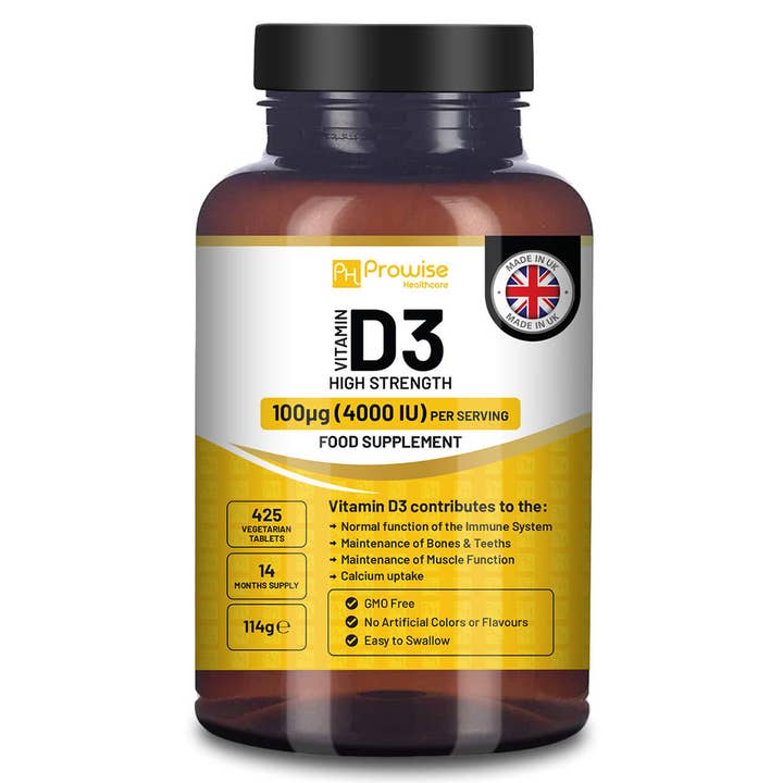 Vitamin D3 4000 IU Tablets (14 Months Supply) High Strength for wholesale by Prowise Healthcare