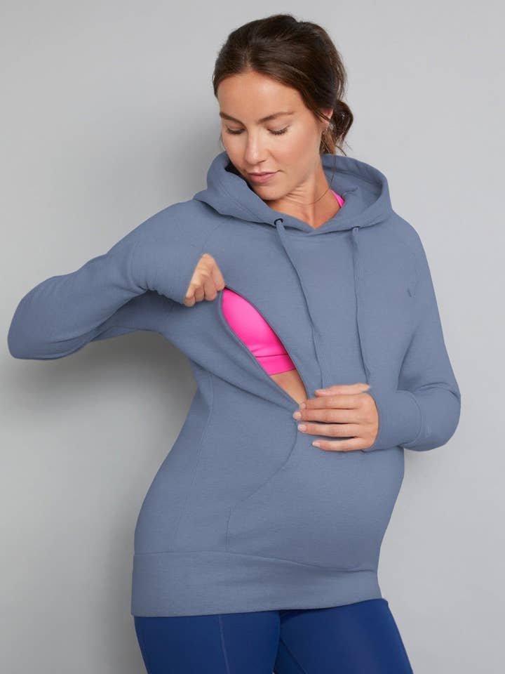 Breastfeeding & Maternity Hoodie - Dusk for wholesale by Natal Active