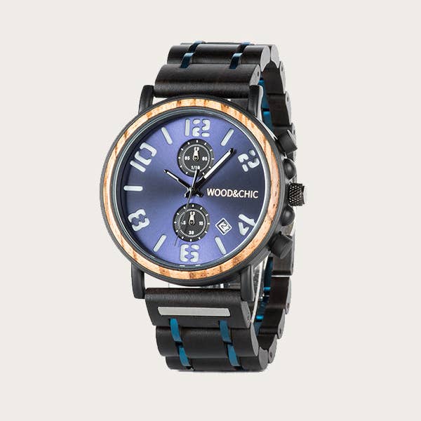 Wood&Chic – wholesale Wrist watch – Men's – Amorpha Men's Quartz Wood Watch