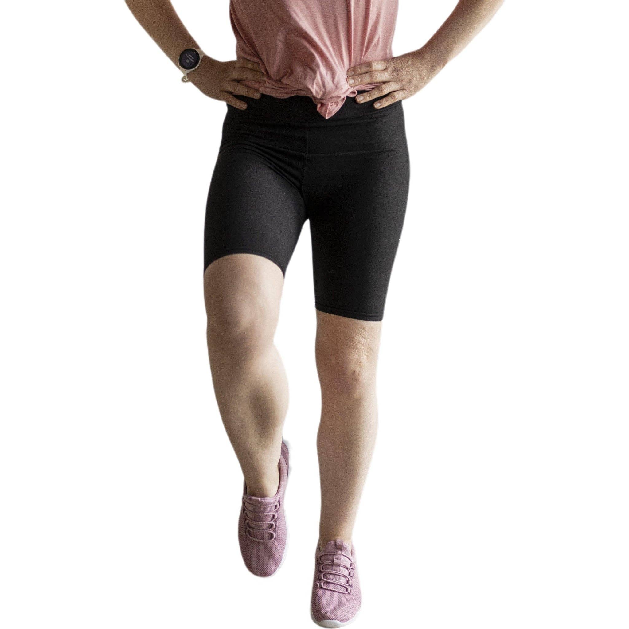 Natopia - Wholesale Athletic Shorts - Women's - Black Deluxe Shorts4