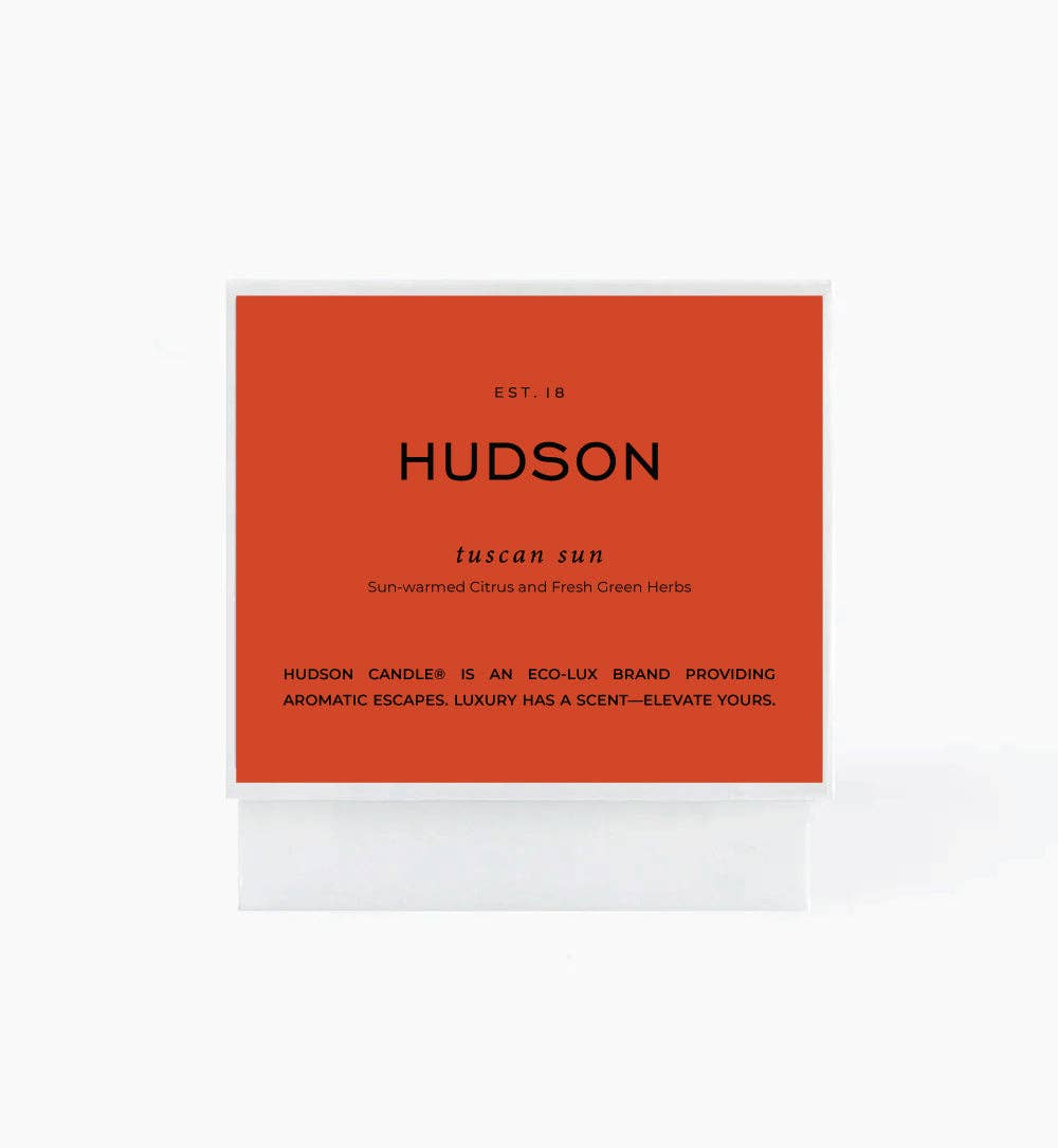 Hudson Candle® - Wholesale Jar/Filled Candle - Tuscan Sun Candle