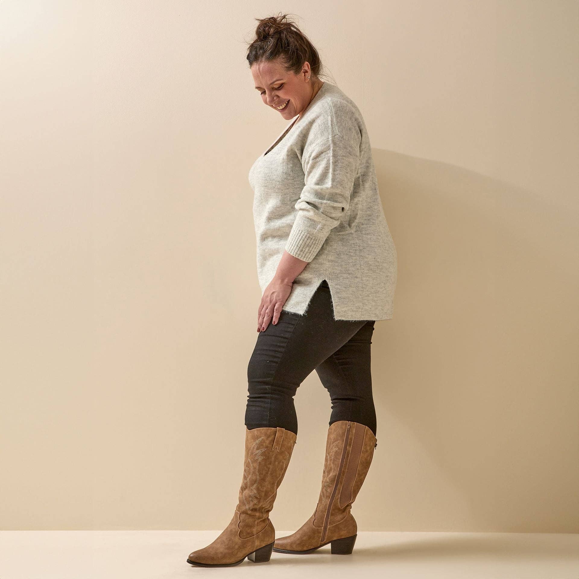 Gabylou - Wholesale Boots - Women's - VARIO Boots 2XL/3XL for wide calves - Irina Model11