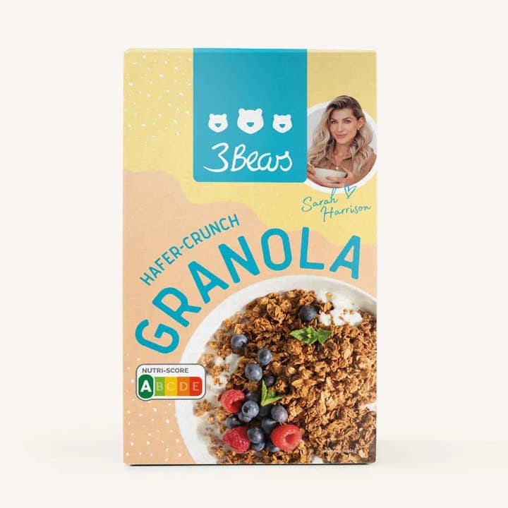 3Bears X Sarah Harrison Granola Vegan Oat Crunch VE8 for wholesale by 3Bears